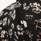 Bucket Hat Fishing Cap Cotton Print Fisherman Hat Vintage Leopard Print Bucket Hat Printing