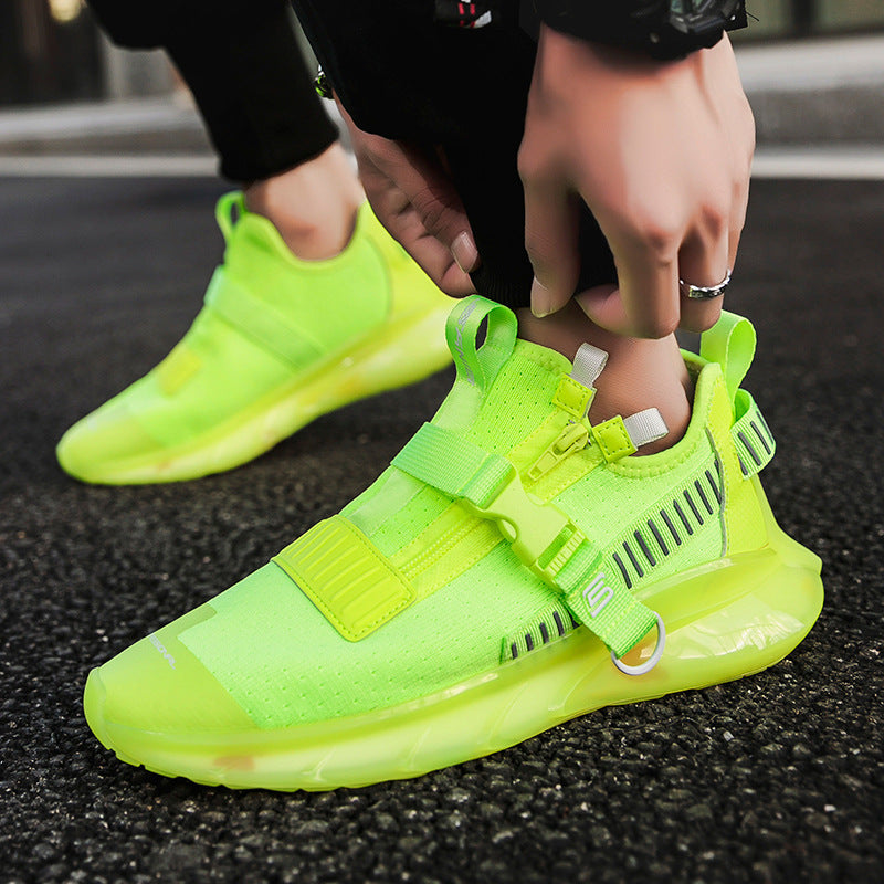 Men Sneakers Men Walking Shoes for Jogging Breathable Lightweight Shoes Personality Summer Breathable Casual plus Size Sneakers
