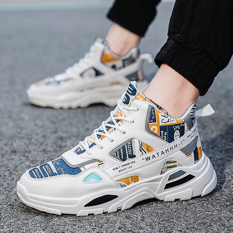 Men Sneakers Men Walking Shoes For Jogging Breathable Lightweight Shoes Autumn and Winter Casual Shoes