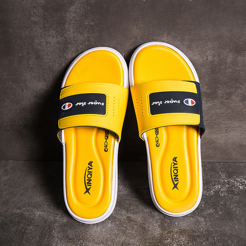 Men's Flip Flops Men Slides Comfort Slides Sandal Men's Summer Personal Leisure plus Size Retro Sports