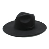 Beth Dutton Hat Autumn and Winter Woolen Large Brim Jazz Top Hat Men's and Women's Fashion Casual