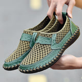 Men's Loafers Relaxedfit Slipon Loafer Men Shoes Summer Outdoor Mesh Shoes Men's Breathable Sports Style