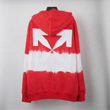 Off White Hoodie With Arrow Print Autumn And Winter Hoodie Men'S And Women'S Casual Street Sweater Owt