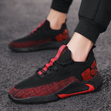 Men Sneakers Men Walking Shoes for Jogging Breathable Lightweight Shoes Men's Shoes Spring Summer Flying Woven Shoes Breathable Casual Running