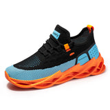 Men Sneakers Men Walking Shoes for Jogging Breathable Lightweight Shoes Men's Shoes Spring and Summer Sports Casual Breathable Flyknit