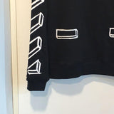 Off White Sweatshirt Winter 3d Simple Allmatch Street Pullover Sweater For Men And Women Owt
