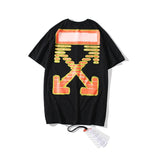 Off White T Shirt Ow Printed Large Size Short Sleeve Men'S Tshirt Large Size Men'S Clothing Owt