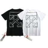 Off White T Shirt Summer Versatile Short Sleeve Tshirt Owt