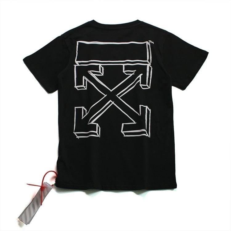 Off White T Shirt Summer Versatile Short Sleeve Tshirt Owt