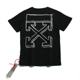 Off White T Shirt Summer Versatile Short Sleeve Tshirt Owt
