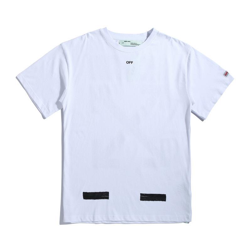 Off White T Shirt Spring And Summer Print Men'S And Women'S Short Sleeve Tshirt Owt