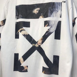 Off White Hoodie With Arrow Print Spring And Autumn Arrow Print Ow Pullover Hoodie Sweater Owt