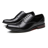 Men's Dress Shoes Classic Leather Oxfords Casual Cushioned Loafer Business Men's Shoes Formal Dress Gentleman Leather Shoes