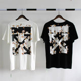 Off White T Shirt Printed Men'S Ow Short Sleeve Tshirt Owt