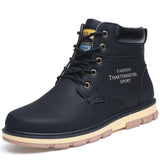 Men's Boots Work Boot Men Casual Hiking Boots Dr. Martens Boots Men's Autumn and Winter British Fashion Boots