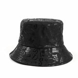 Bucket Hat Fishing Cap Cotton Print Fisherman Hat Bucket Hat Female Printing Sunshade Bucket Hat