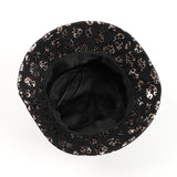 Bucket Hat Fishing Cap Cotton Print Fisherman Hat Vintage Leopard Print Bucket Hat Printing