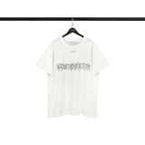 Off White T Shirt Rainbow Arrow Men'S Loose Casual Able Short Sleeve Tshirt Owt