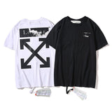 Off White T Shirt Arrow Short Sleeve Tshirt Men'S And Women'S Clothing Owt