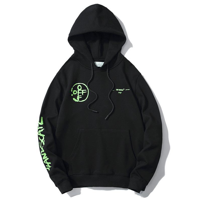 Off White Casual Sweatshirt Hoodie Men And Women Owt