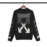 Off White Coat Sweater Warm Autumn Ow Printed Sweater For Men Owt