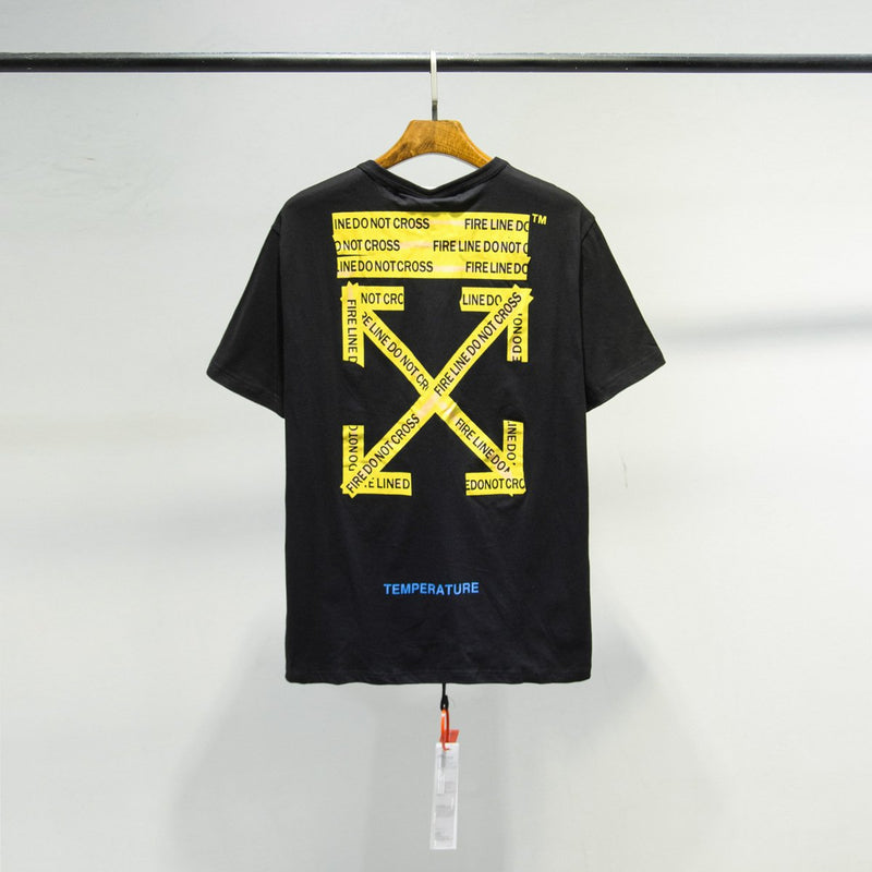 Off White T Shirt Arrow Men'S And Women'S Short Sleeve Tshirt Plus Size Casual Top Owt