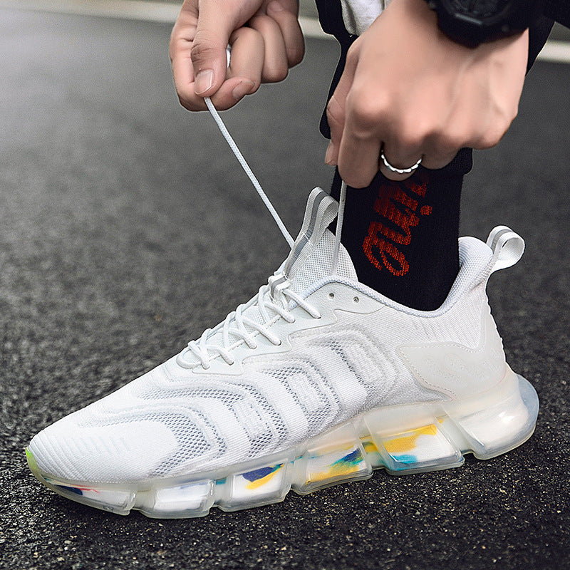 Men's Sneakers,Men Walking Shoes for Jogging,Men's Breathable Lightweight Shoes Men's Shoes Summer Breathable Sports Casual Shoes Light Running Shoes