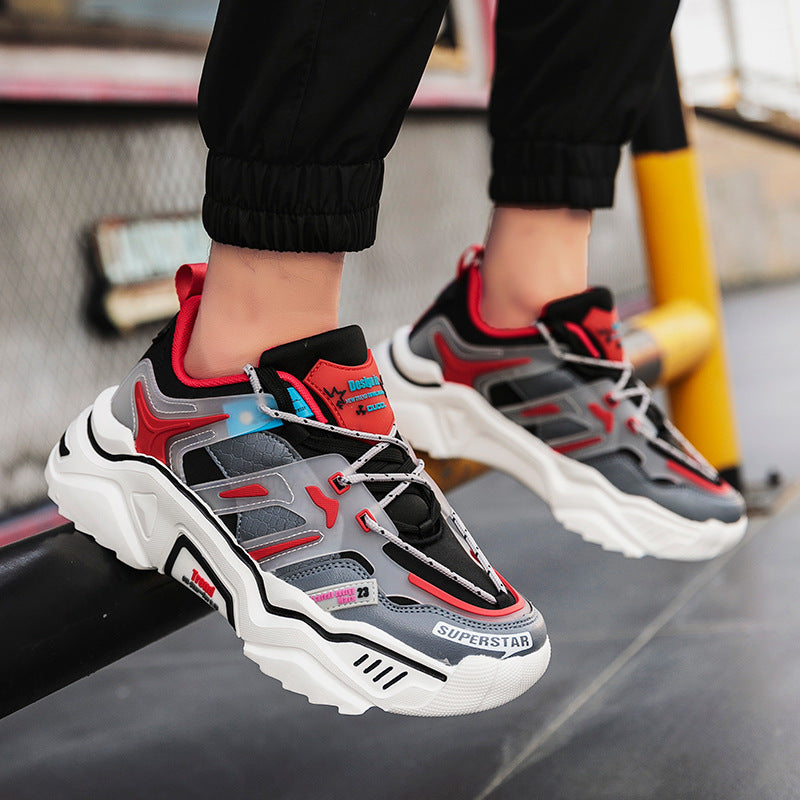Men Sneakers Men Walking Shoes For Jogging Breathable Lightweight Shoes Autumn Leisure Trendy Comfortable Sneakers