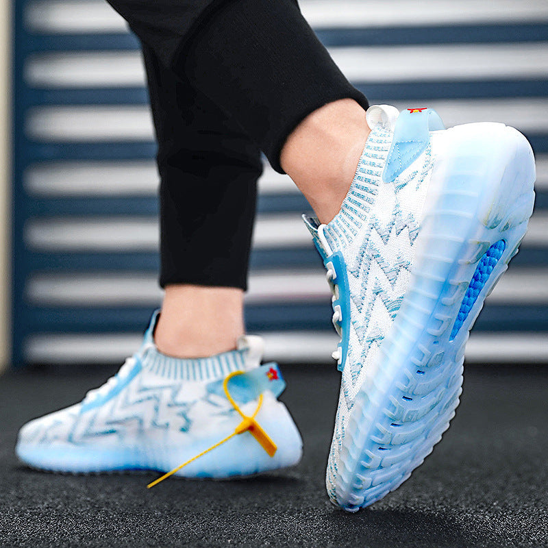 Men Sneakers Men Walking Shoes for Jogging Breathable Lightweight Shoes Autumn plus Size Breathable Casual Sneakers