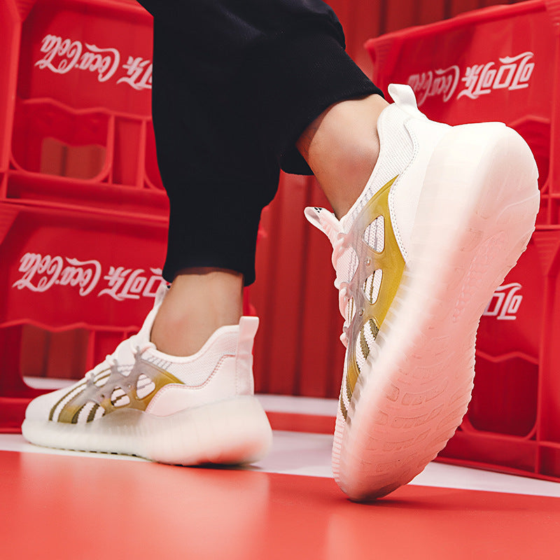 Men Sneakers Men Walking Shoes for Jogging Breathable Lightweight Shoes Sports Casual Shoes Mesh Breathable Running Trendy Men's Shoes
