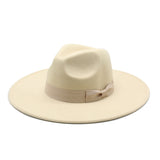 Beth Dutton Hat Autumn and Winter Woolen Large Brim Jazz Top Hat Men's and Women's Fashion Casual