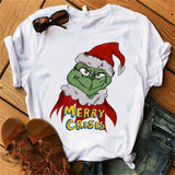 Men and Women Grinch Shirt Christmas Spoof T-shirt