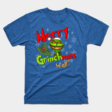 Men and Women Grinch Shirt Merry Grinchmas plus Size T-shirt