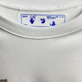 Off White Men'S And Women'S Ow Autumn And Winter Arrow Print Crew Neck Pullover Sweatshirt Owt