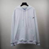 Off White Hoodie With Arrow Print Cartoon Printed Pullover Hoodie Autumn Men And Women Street Sweater Owt