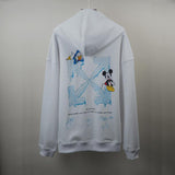 Off White Hoodie With Arrow Print Cartoon Printed Pullover Hoodie Autumn Men And Women Street Sweater Owt