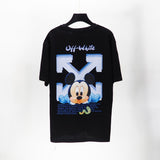 Off White T Shirt Summer Short Sleeve Tshirt Loose Half Sleeve Men Owt