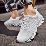 Men Sneakers Men Walking Shoes for Jogging Breathable Lightweight Shoes Summer Wild Running Sports Casual Breathable