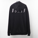 Off White Hoodie With Arrow Print Autumn And Winter Men'S And Women'S Loose Graffiti Arrow Printed Hoodie Owt