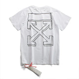 Off White T Shirt Summer Versatile Short Sleeve Tshirt Owt