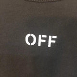 Off White T Shirt Printed Round Neck Plus Size Men'S Clothing Short Sleeve Tshirt Owt