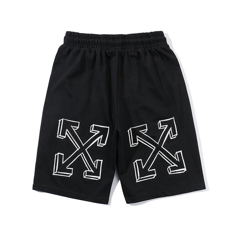 Off White Shorts 3d Printed Summer Men'S Shorts Owt
