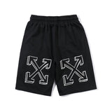 Off White Shorts 3d Printed Summer Men'S Shorts Owt