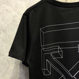 Off White T Shirt Summer Simple Leisure Short Sleeve Tshirt Owt