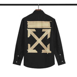 Off White T Shirt Fall Men'S Long Sleeve Shirt Ow Printed Shirt Owt