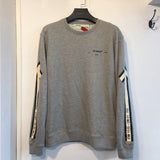 Off White Hoodie With Arrow Print Autumn And Winter Casual Men'S Women'S Pullover Pullover Sweater Owt