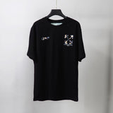Off White T Shirt Summer Printed Casual Able Short Sleeve Tshirt Owt