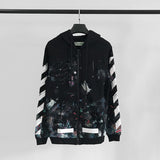 Off White Winter Hoodie Pullover Sweater Cardigan Zipper Hooded Sweater Men'S And Women'S Coats Owt