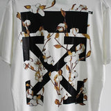 Off White T Shirt Printed Men'S Ow Short Sleeve Tshirt Owt