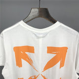 Off White T Shirt Arrow Print Casual Able For Men And Women Owt